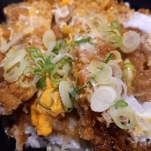 業スー♡冷凍とんかつで♡カツ丼(^^)